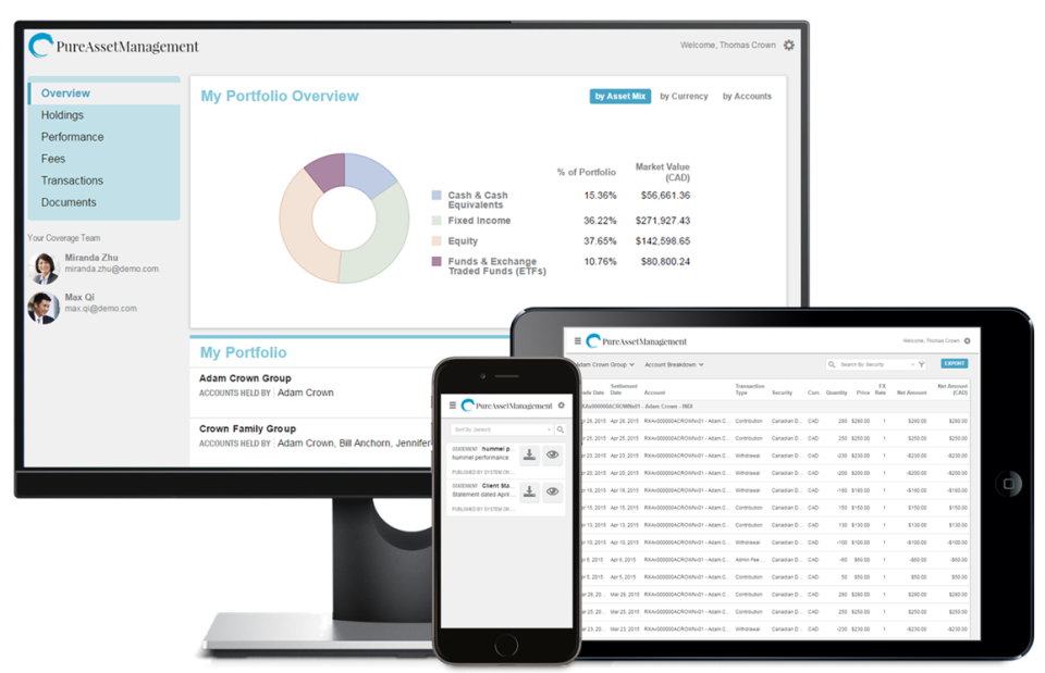 screenshot of PureFacts