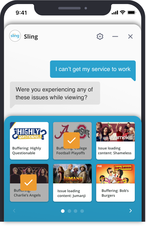 screenshot of Pypestream