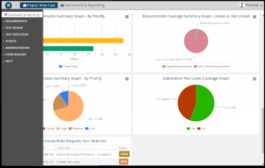 screenshot of QACoverage