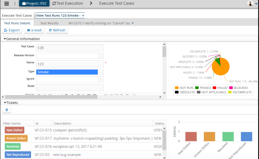 screenshot of QACoverage