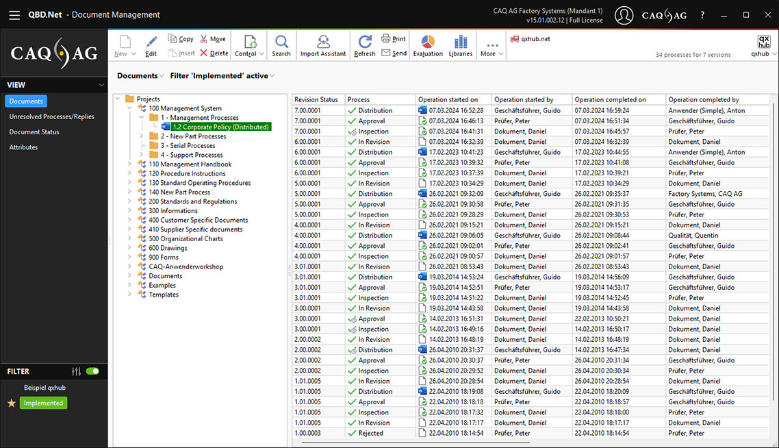 screenshot of QBD.Net