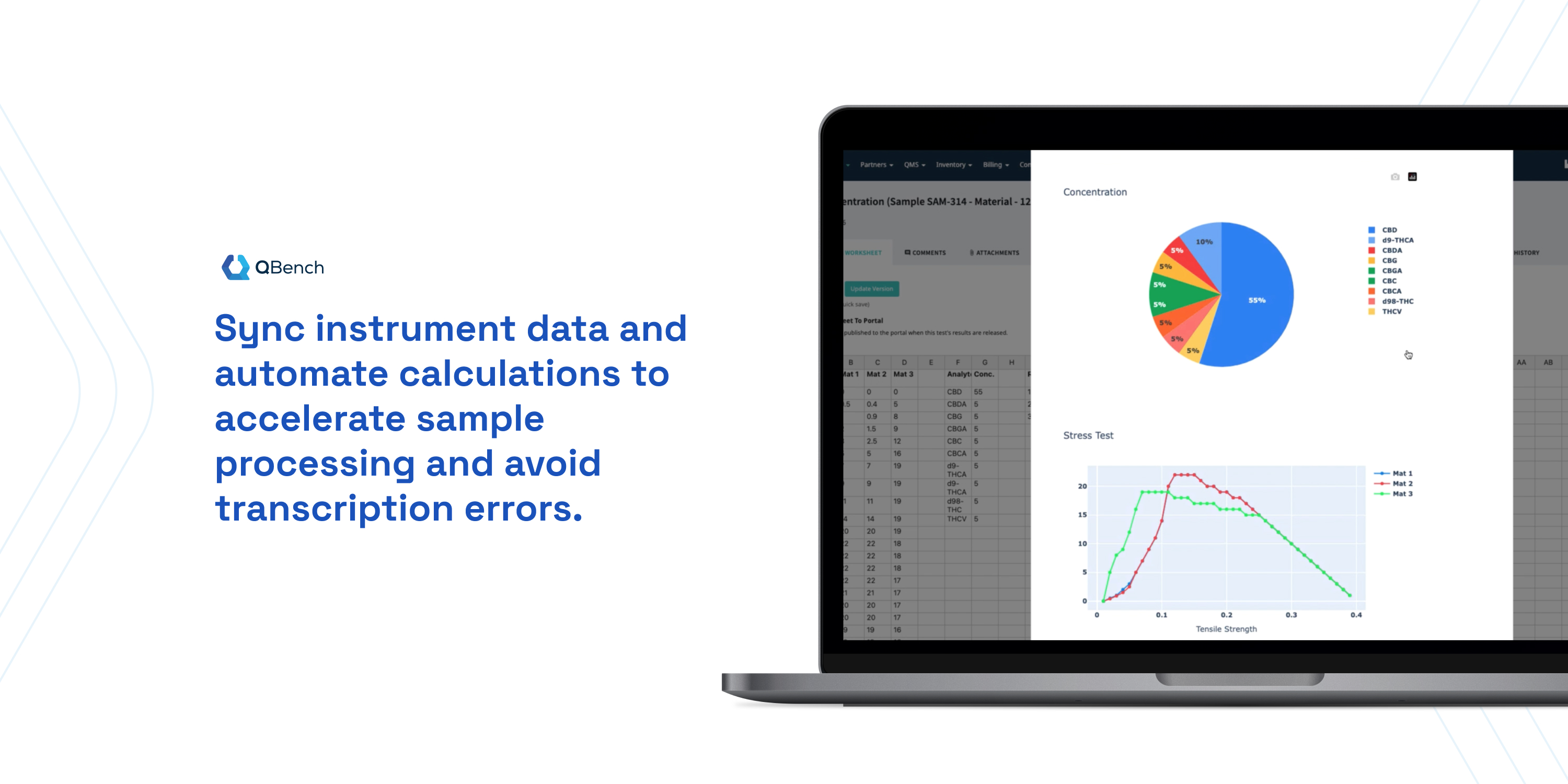screenshot of QBench