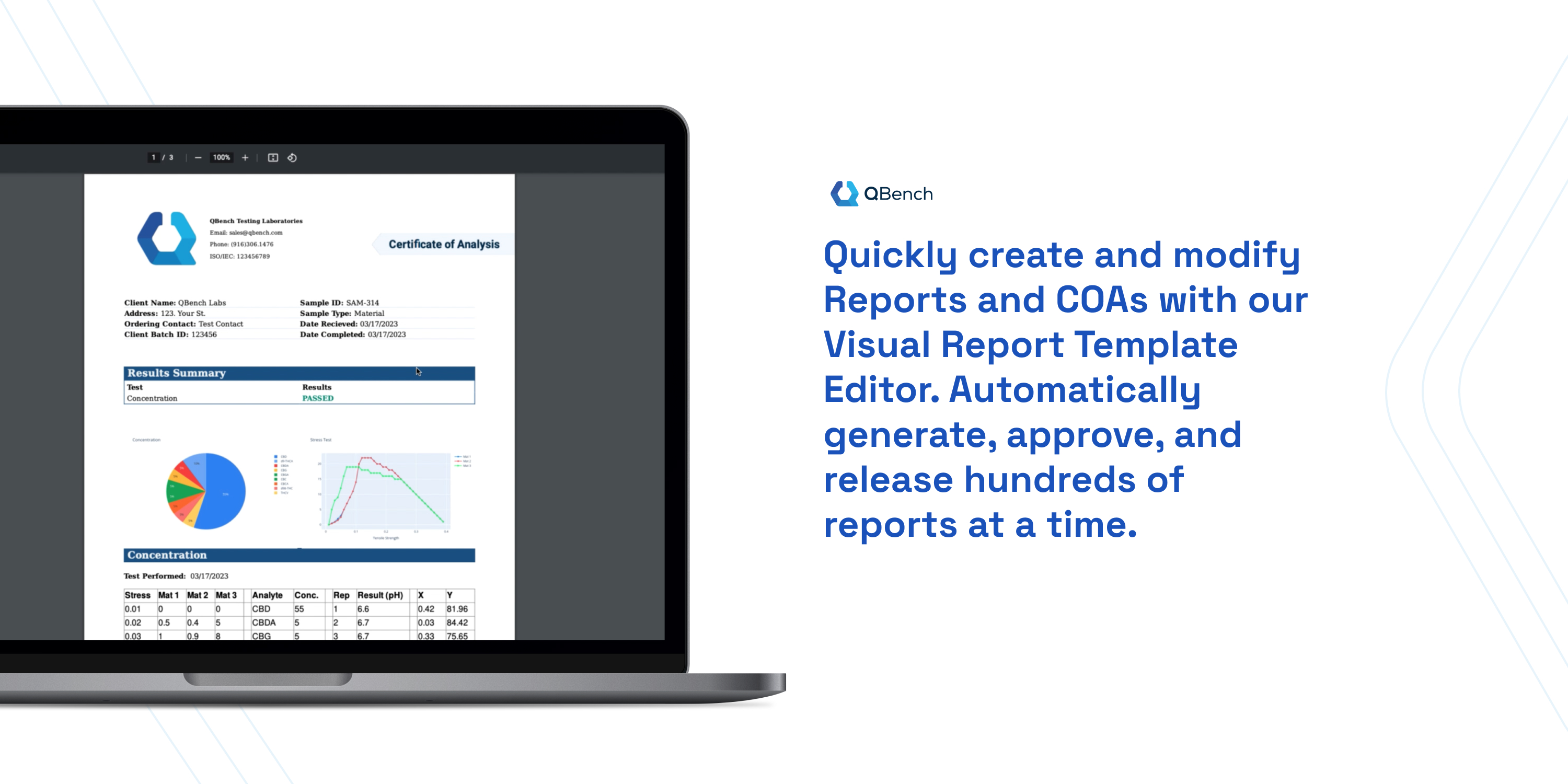 screenshot of QBench