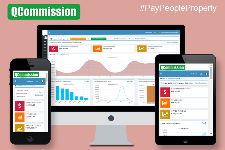 screenshot of QCommission