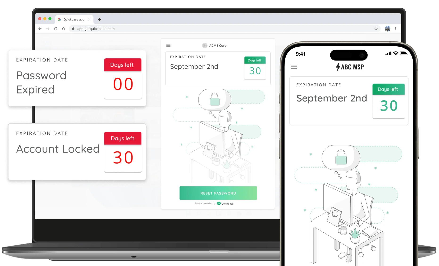 screenshot of QDesk