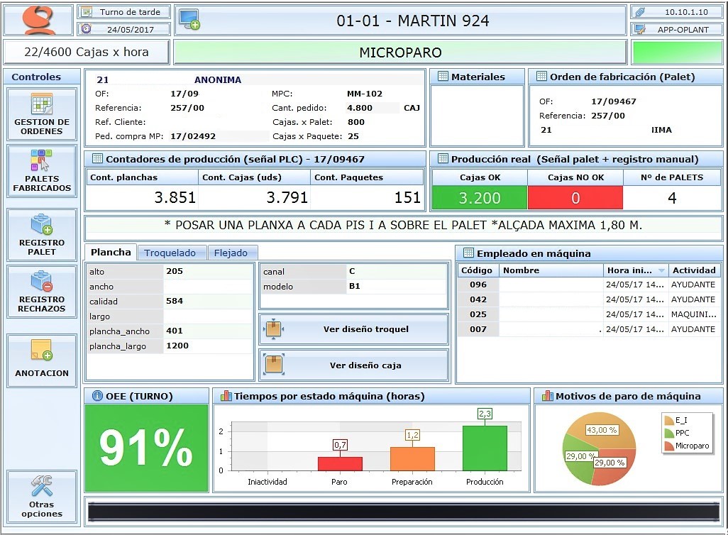 screenshot of QPlant