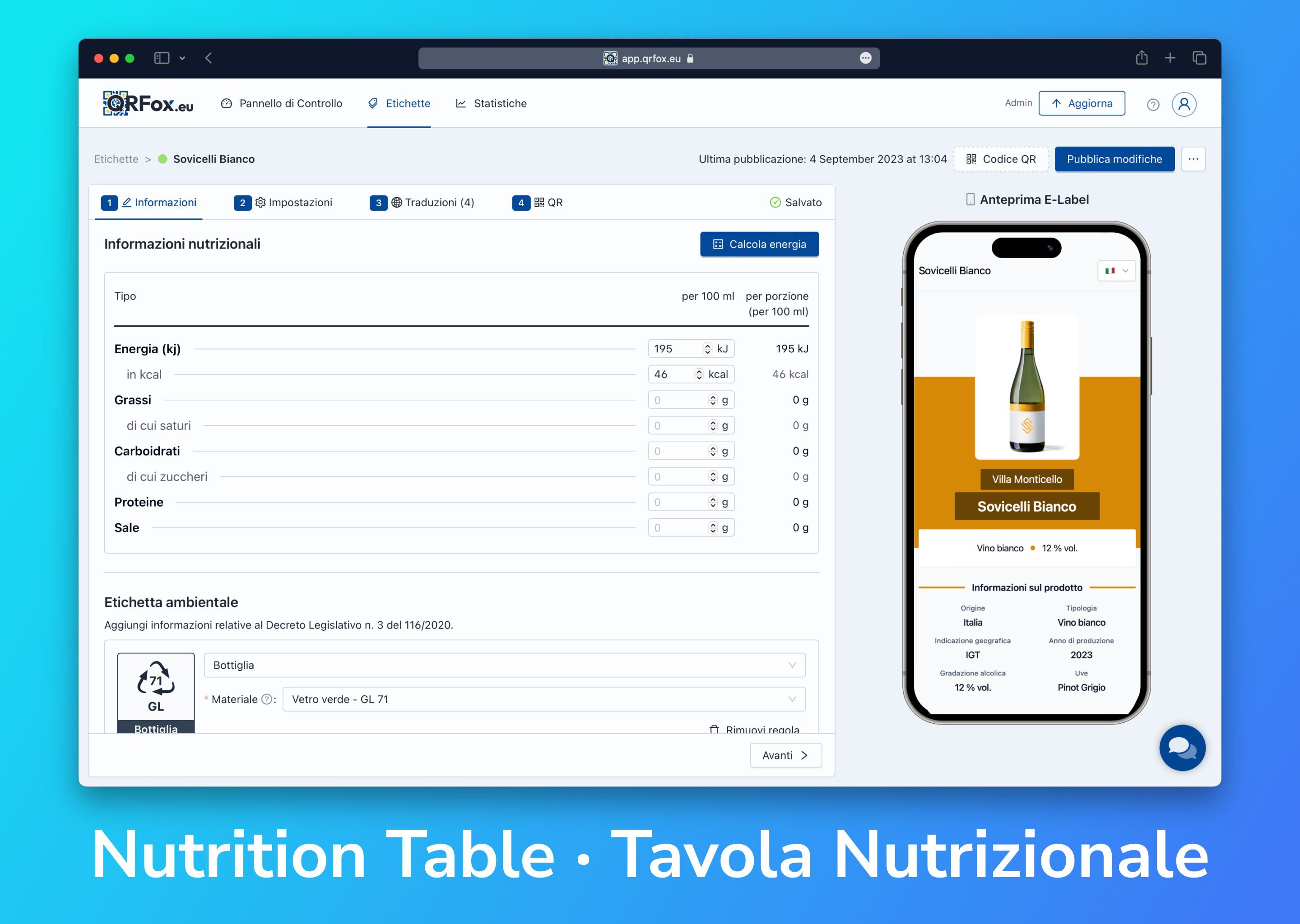 screenshot of QRFox.eu