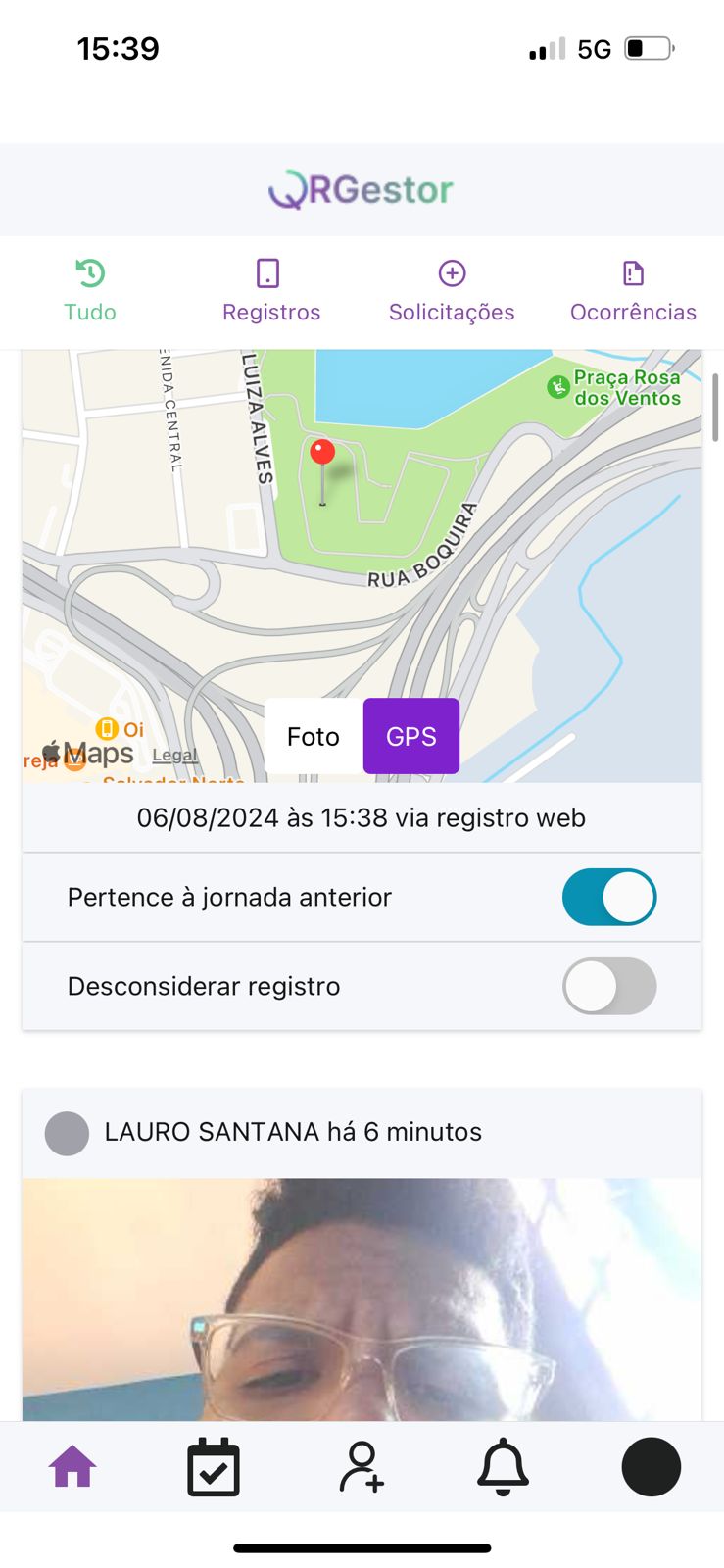 screenshot of QRPOINT