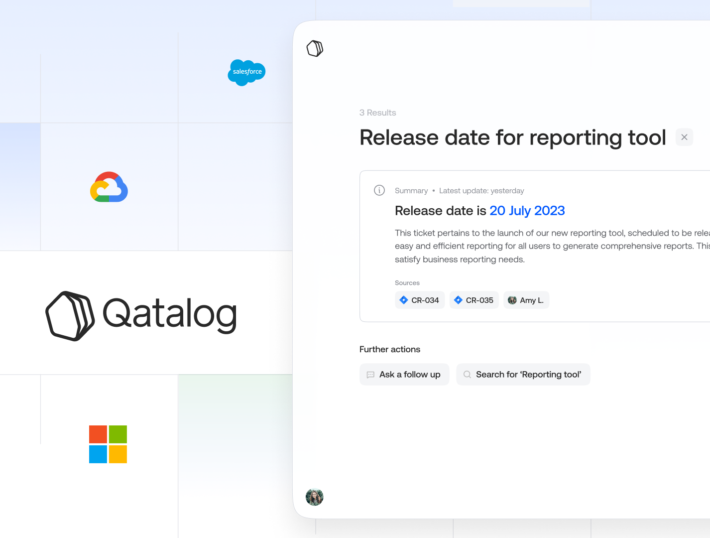 screenshot of Qatalog