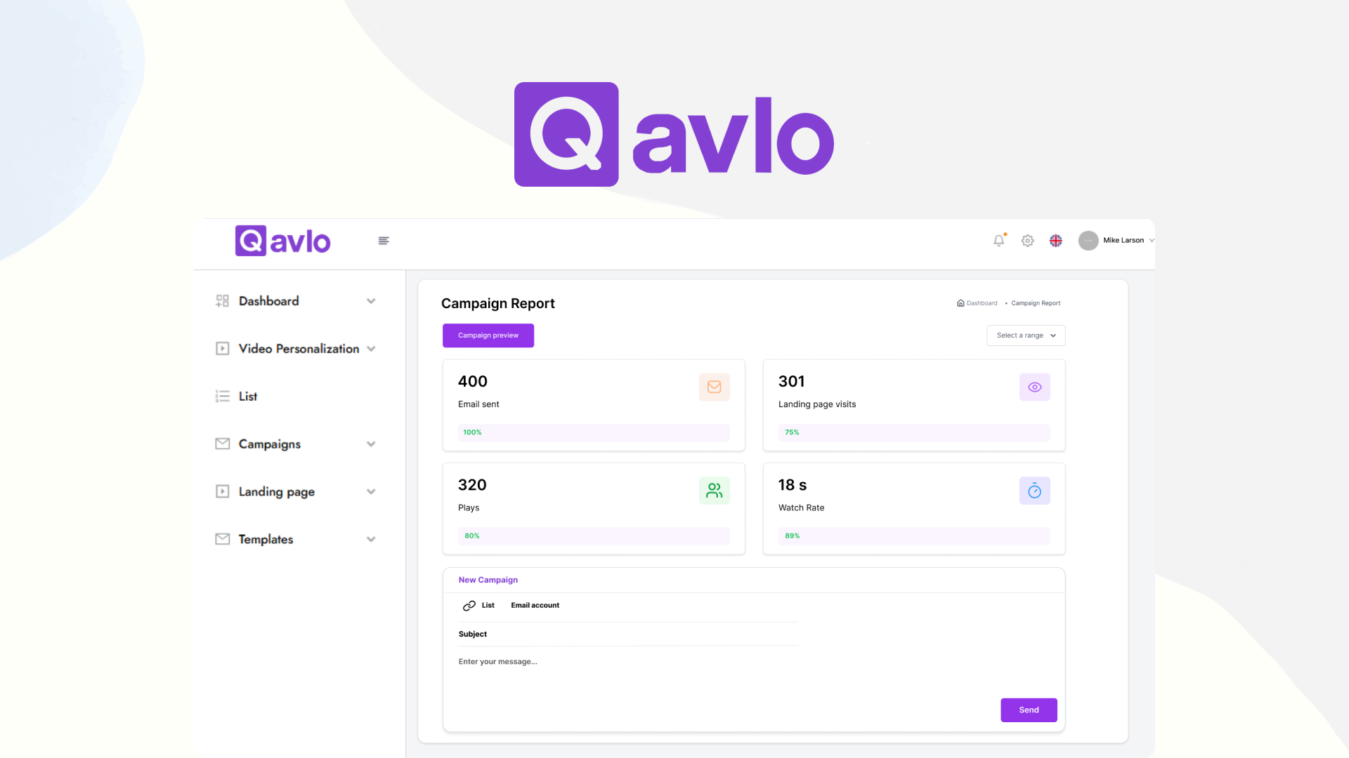 screenshot of Qavlo