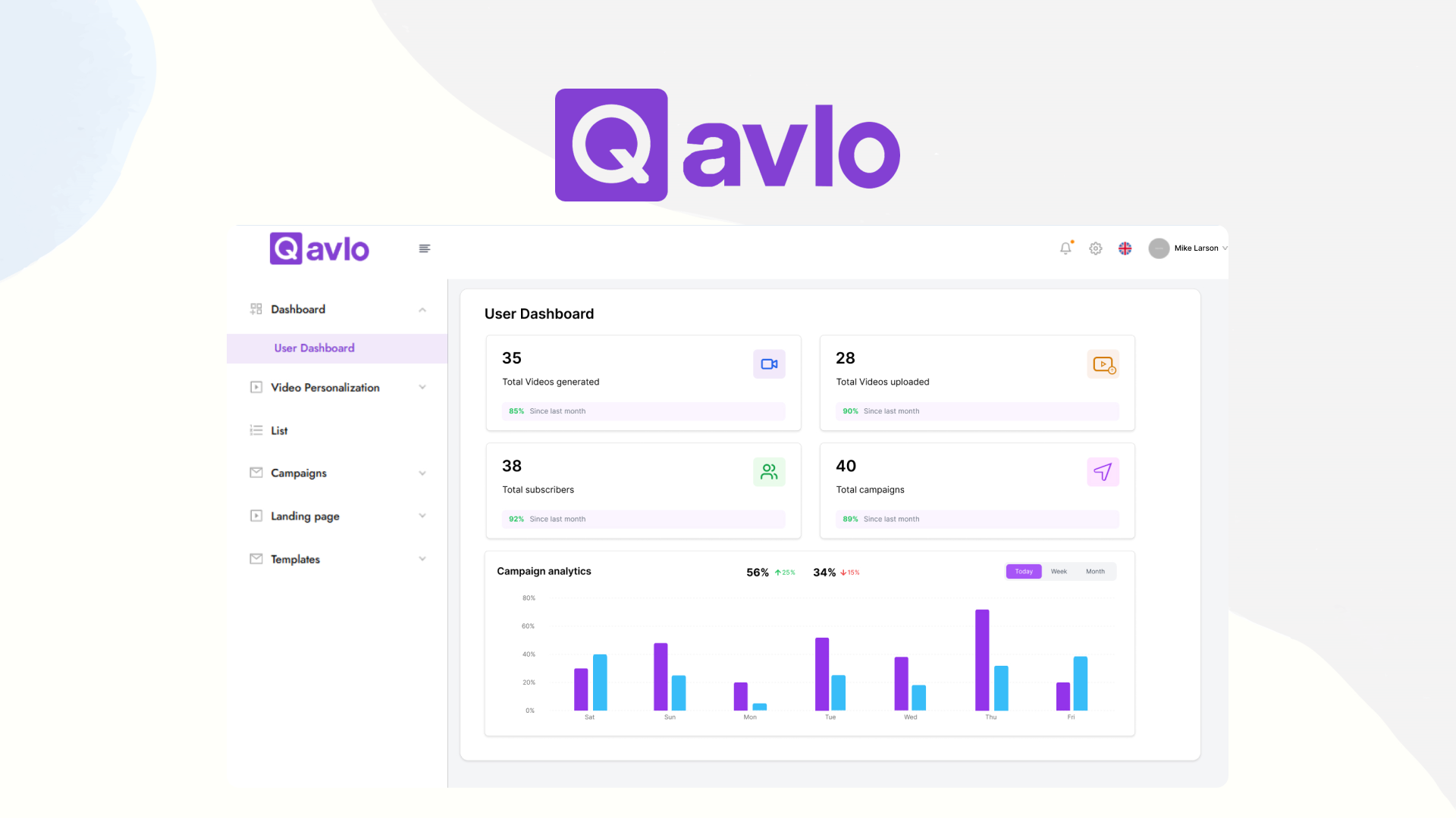 screenshot of Qavlo