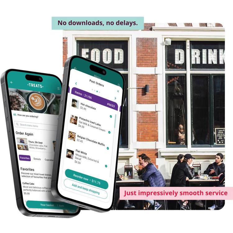 screenshot of QikServe