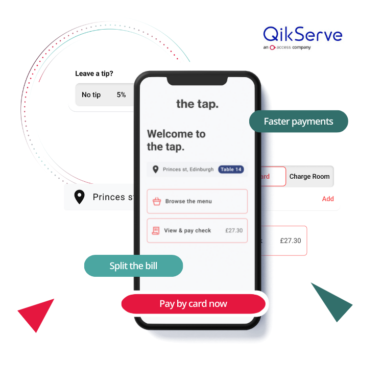 screenshot of QikServe