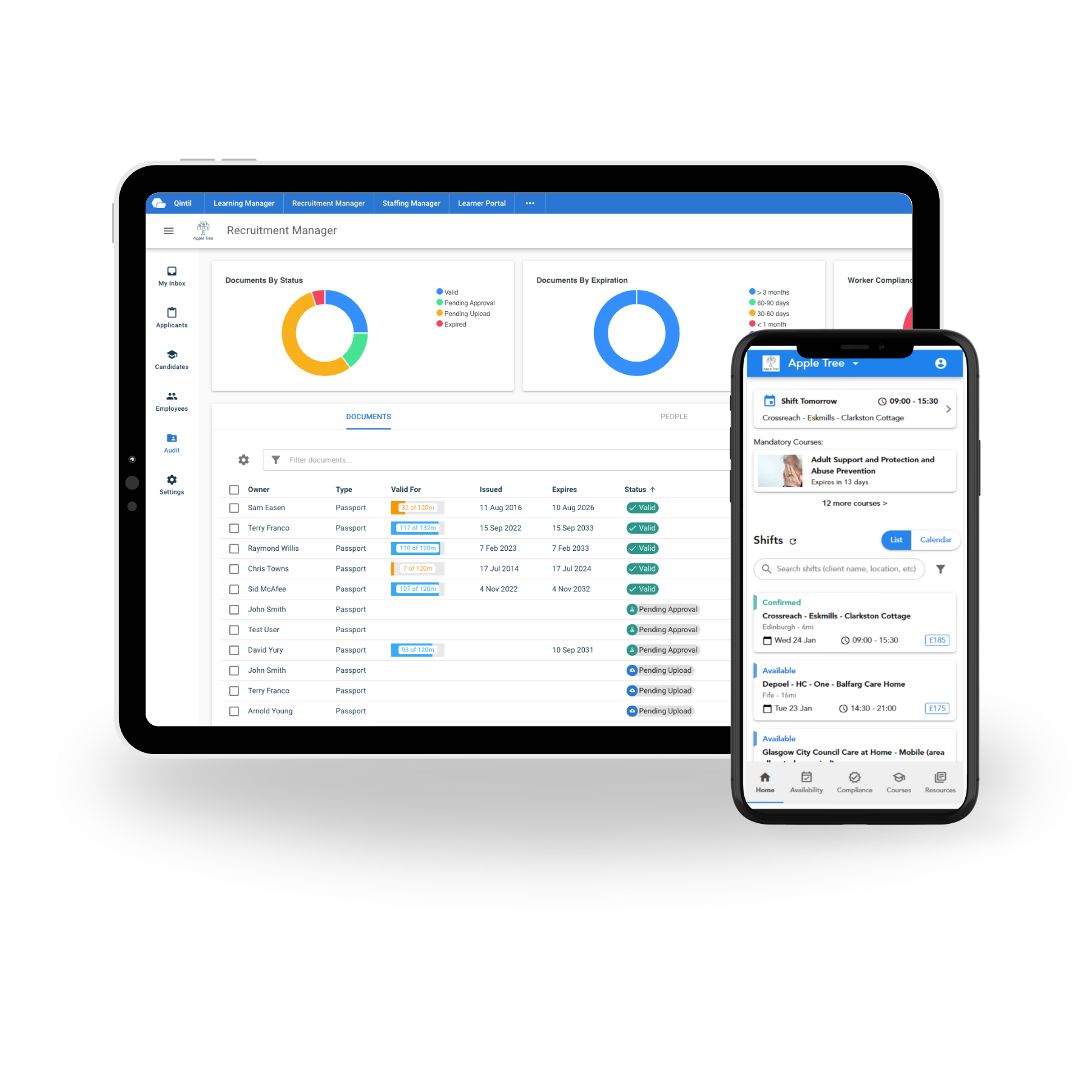 screenshot of Qintil