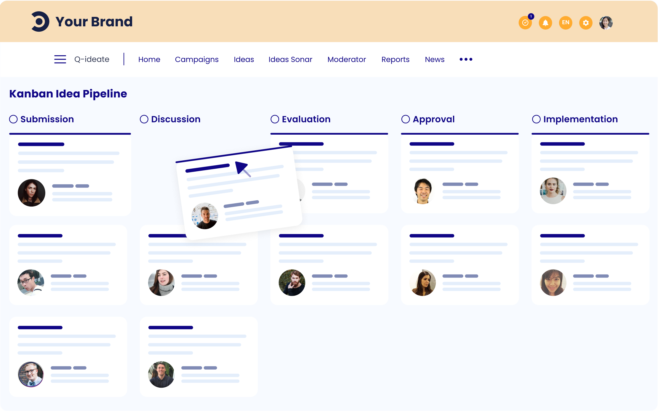 screenshot of Qmarkets