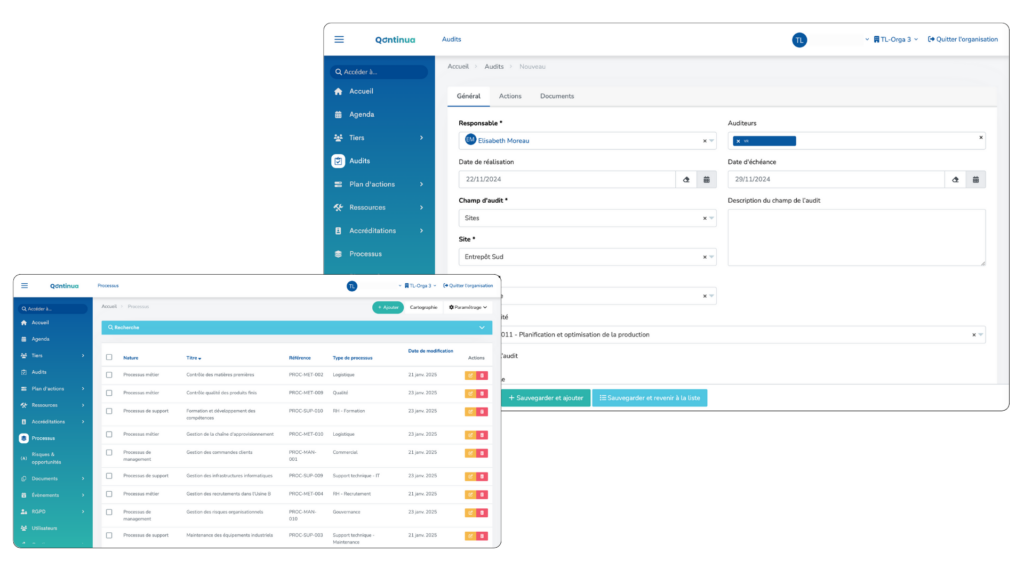 screenshot of Qontinua