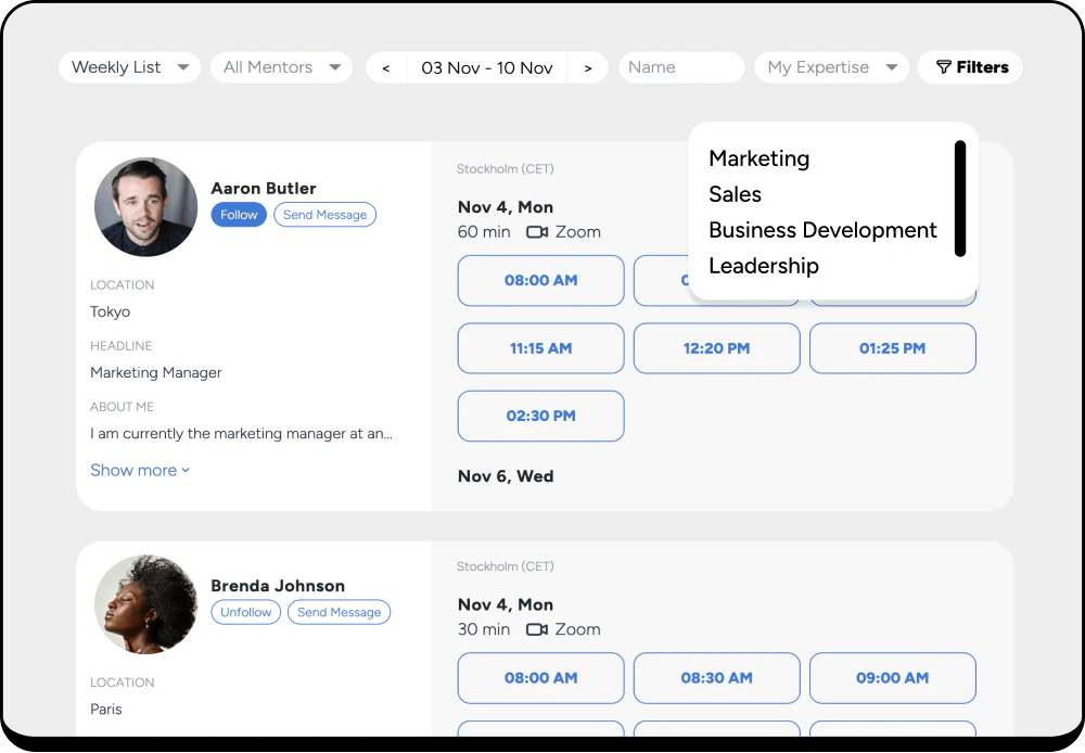 screenshot of Qooper