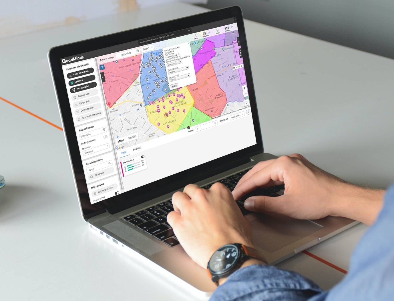 screenshot of QuadMinds