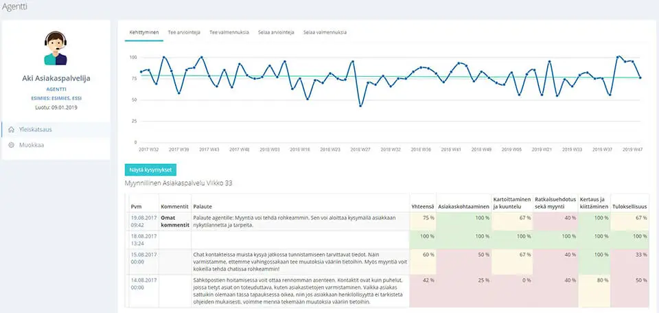 screenshot of QualityDesk