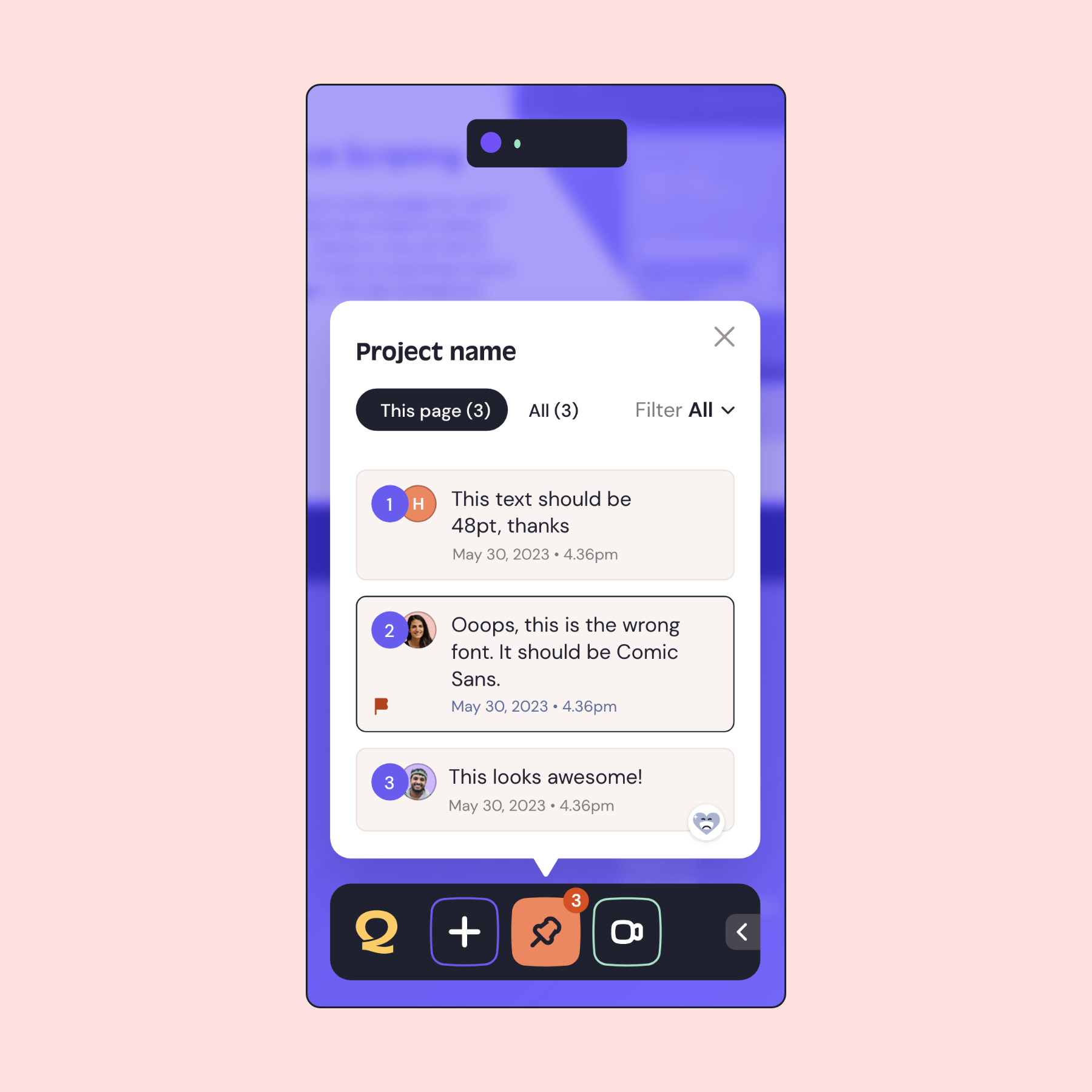 screenshot of QualityHive