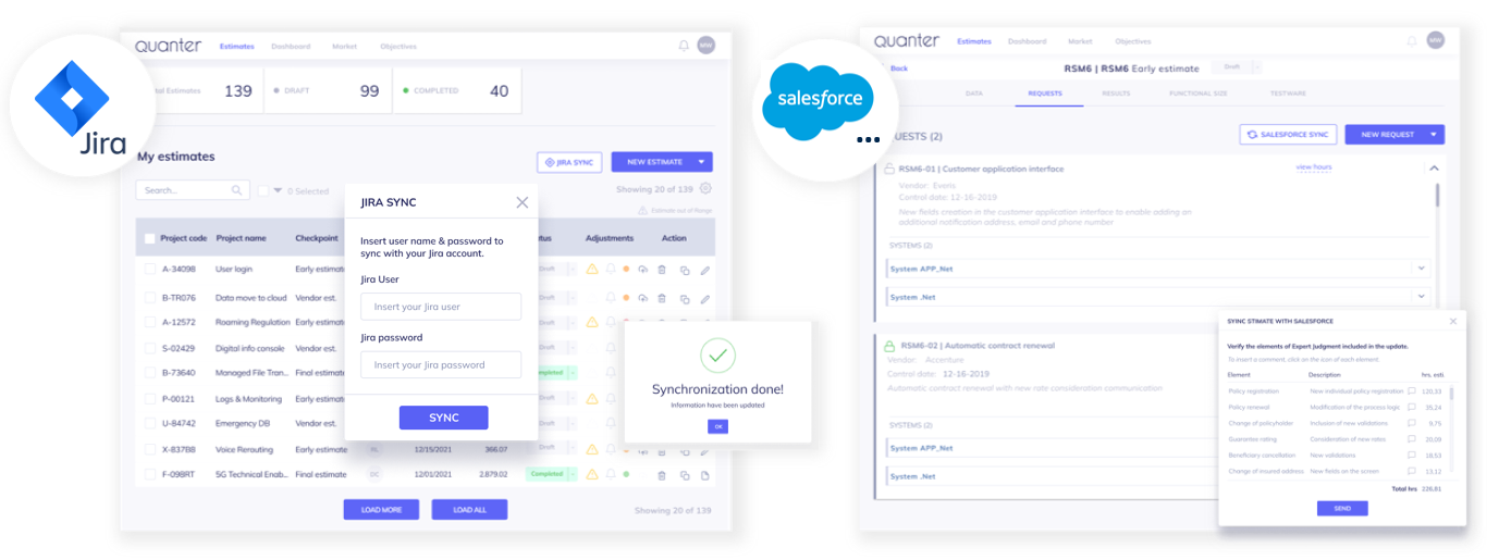 screenshot of Quanter