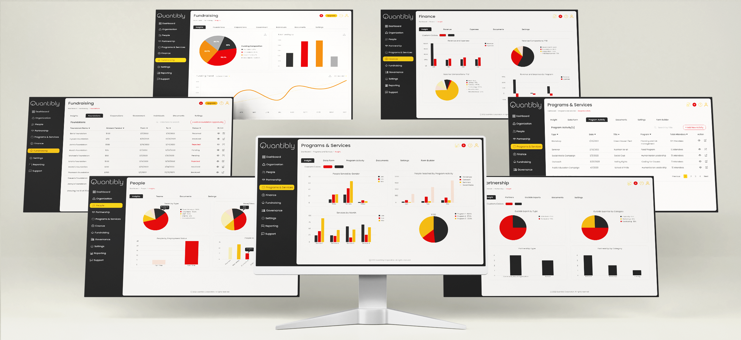 screenshot of Quantibly