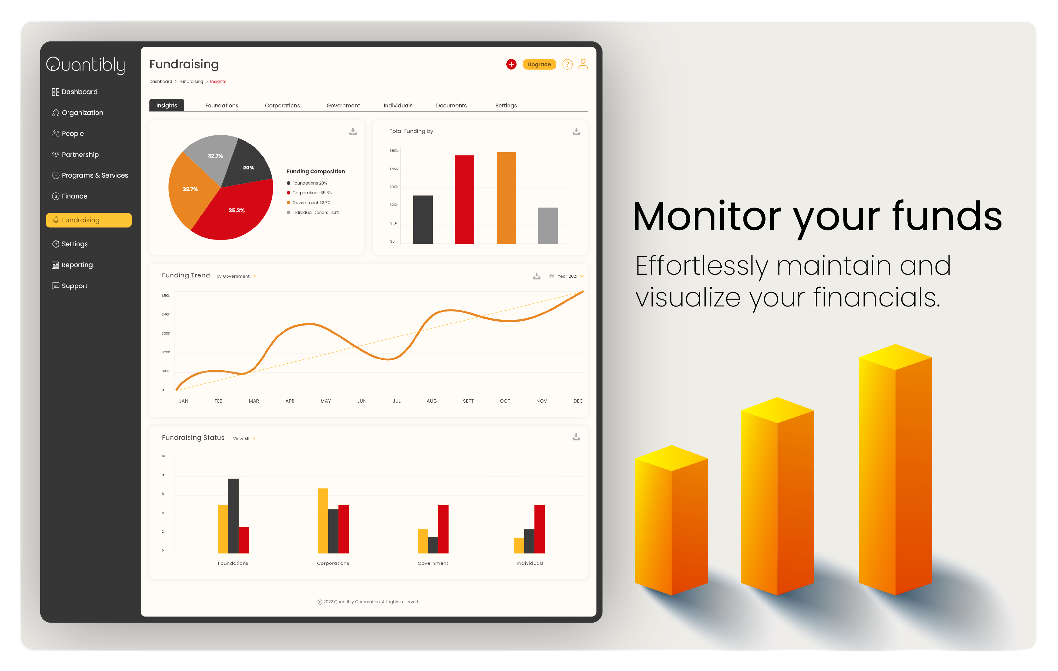 screenshot of Quantibly