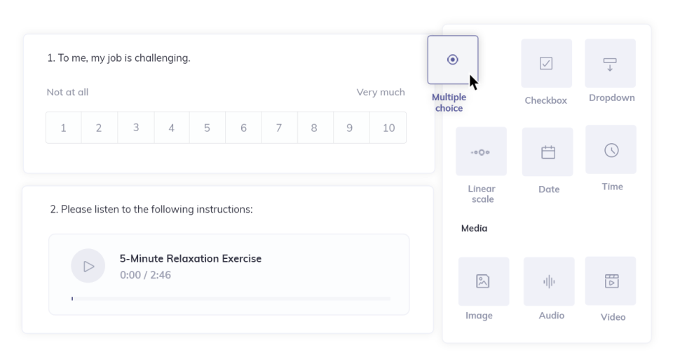 screenshot of Quenza