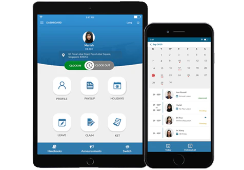 screenshot of QuickHR