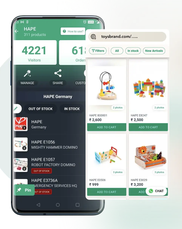 screenshot of QuickSell