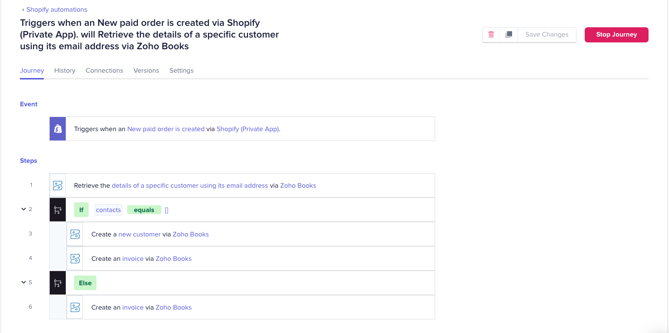 screenshot of Quickwork