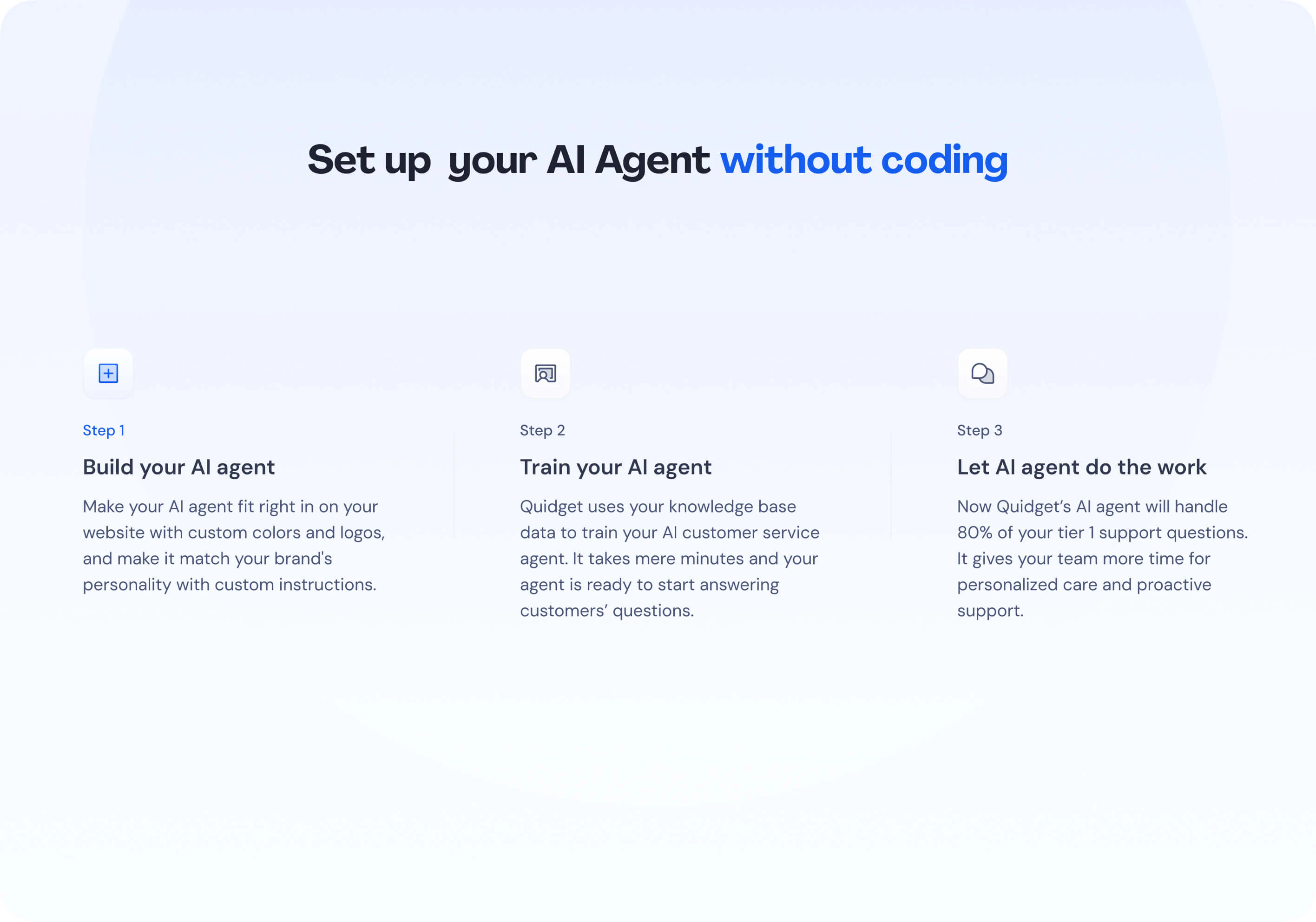 screenshot of Quidget