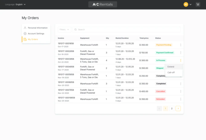 screenshot of Quipli