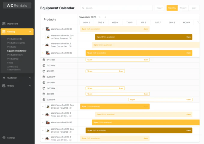 screenshot of Quipli