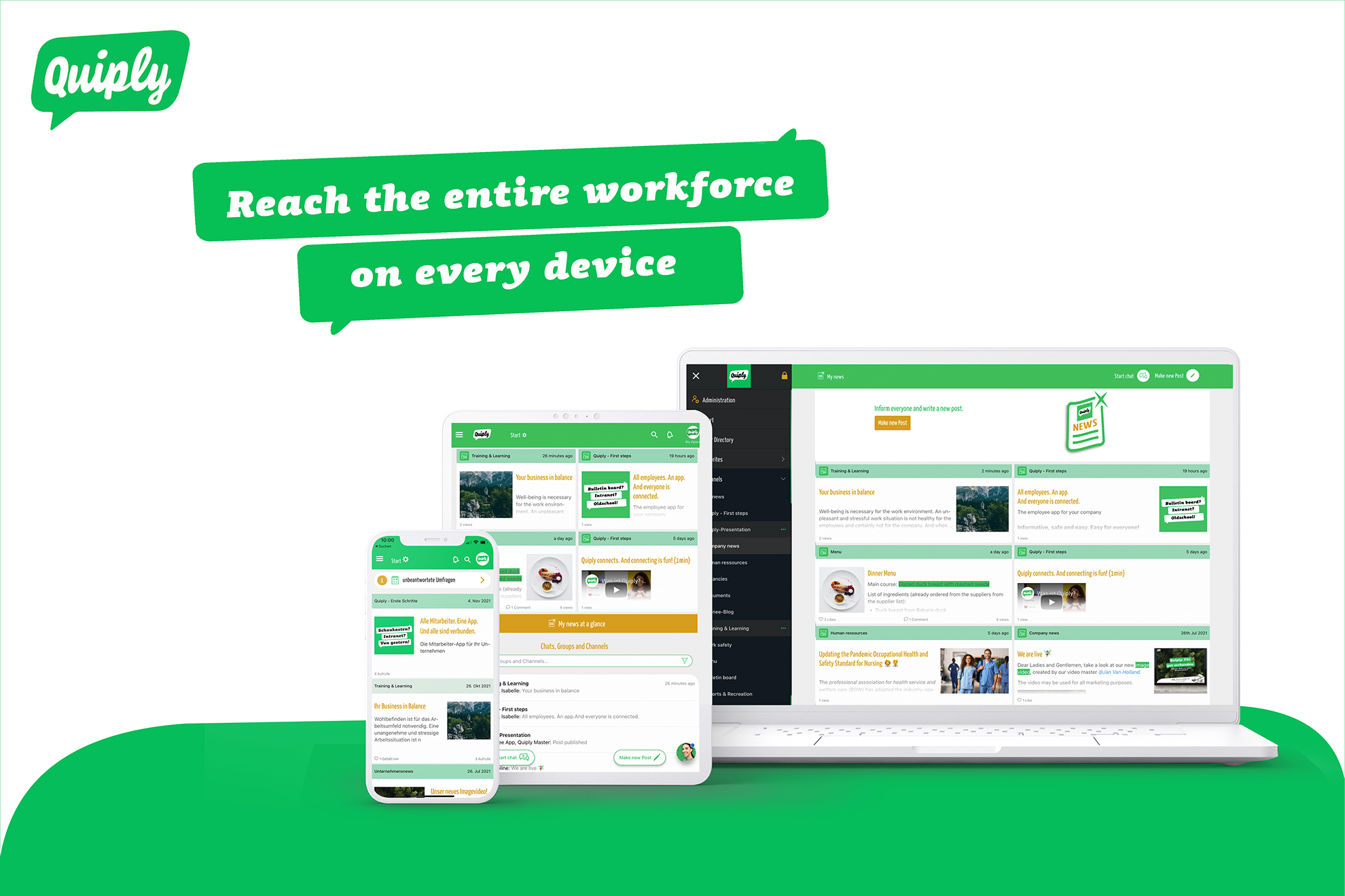 screenshot of Quiply