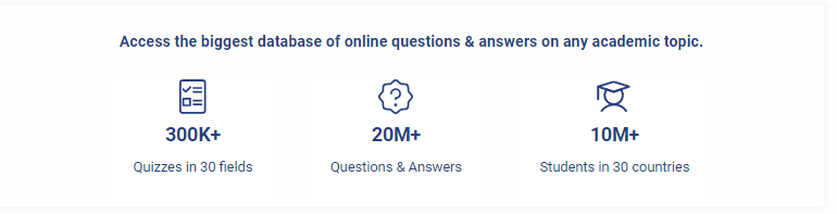 screenshot of Quizplus