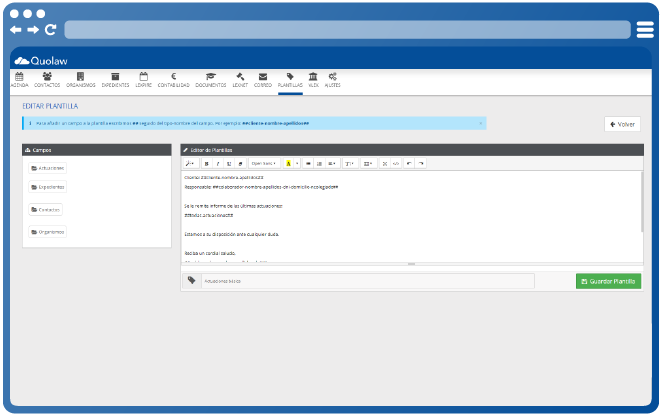 screenshot of Quolaw
