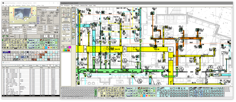 screenshot of QuoteSoft