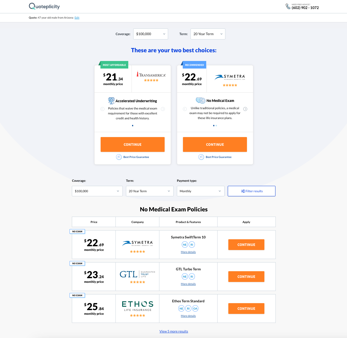 screenshot of Quoteplicity