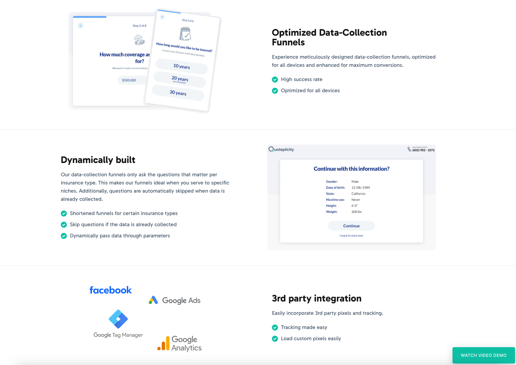 screenshot of Quoteplicity