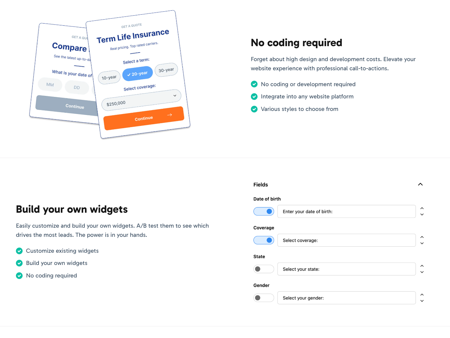 screenshot of Quoteplicity