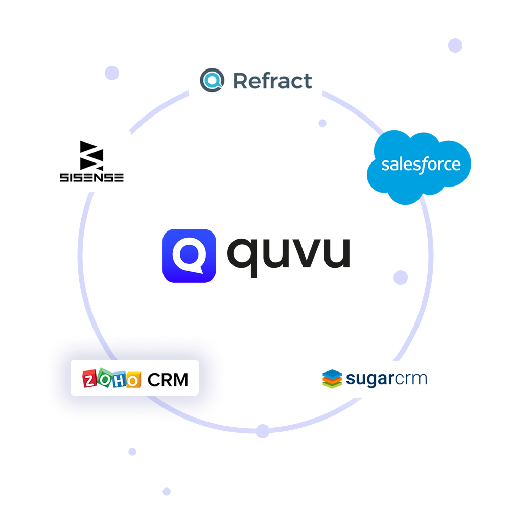 screenshot of Quvu