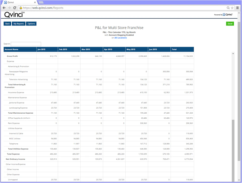 screenshot of Qvinci