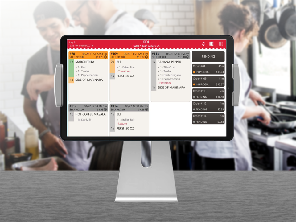 screenshot of QwickServe