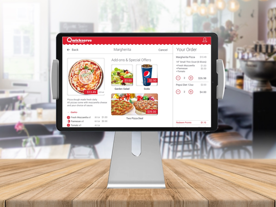 screenshot of QwickServe