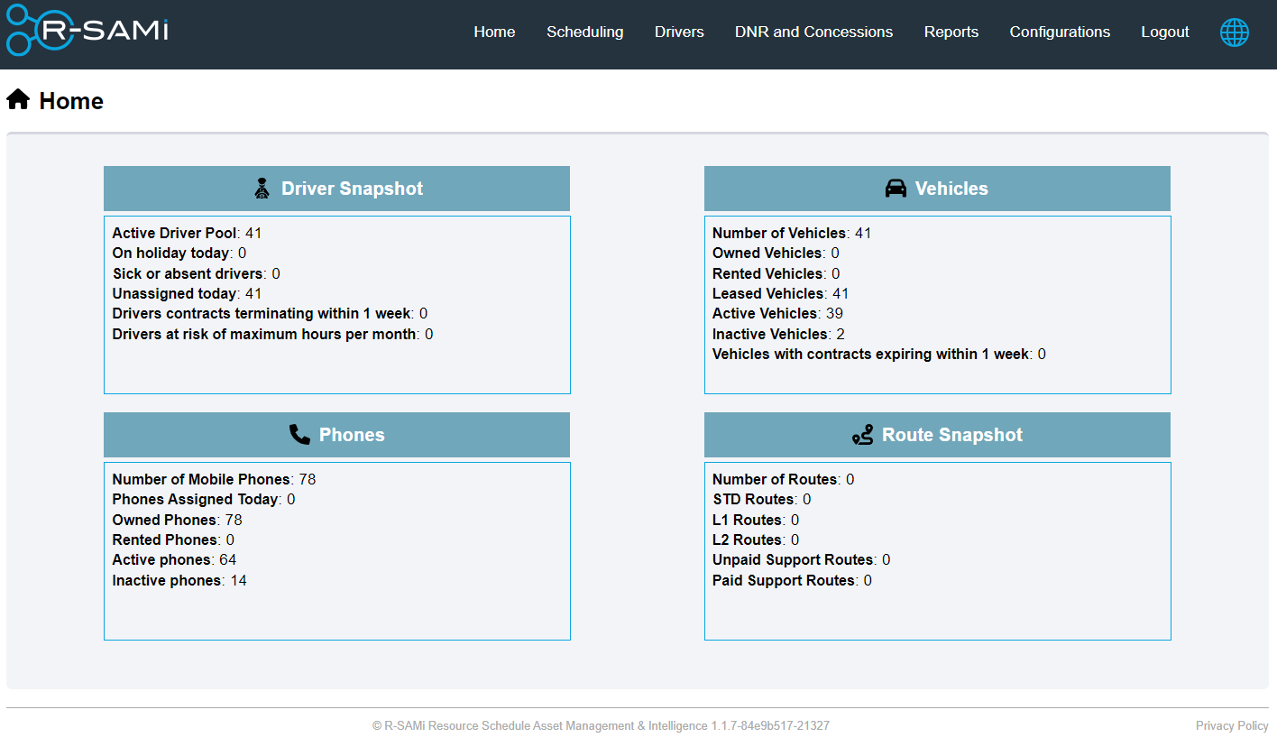 screenshot of R-SAMi
