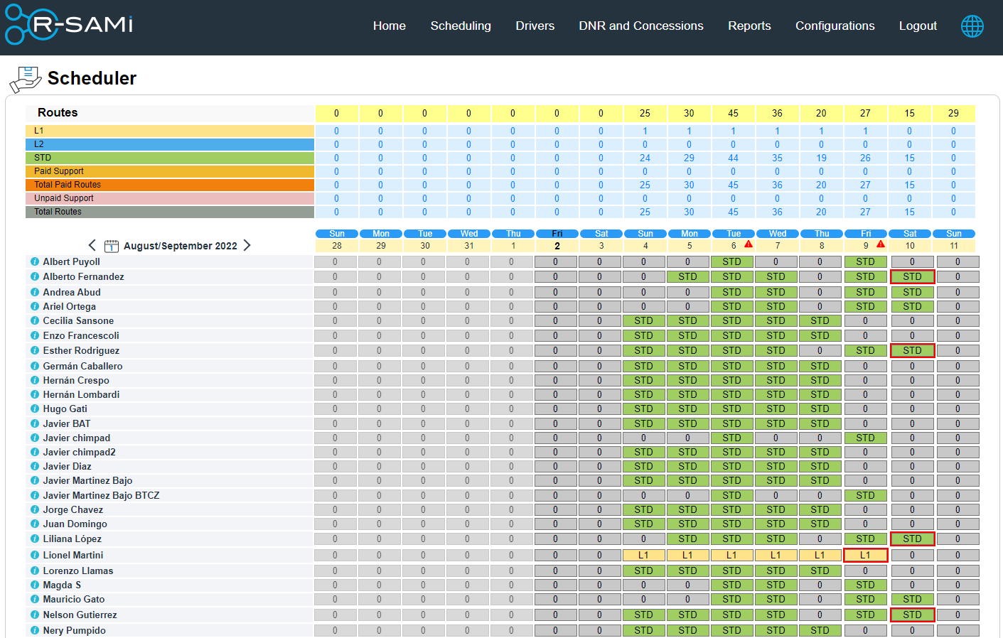 screenshot of R-SAMi