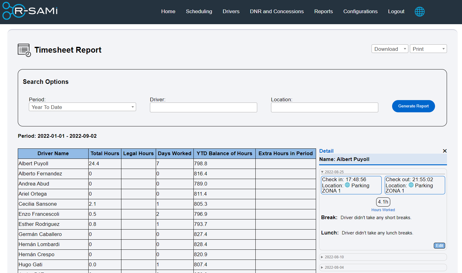 screenshot of R-SAMi
