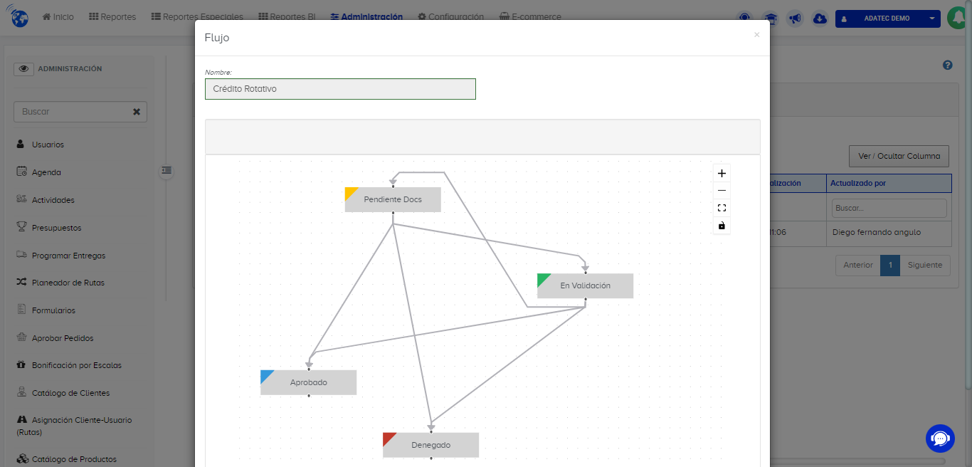 screenshot of R-Sales