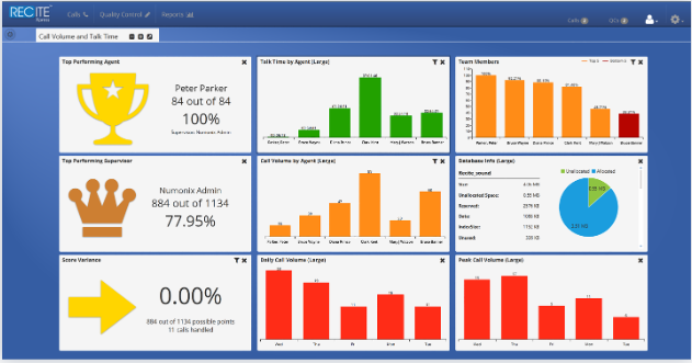 screenshot of RECITE